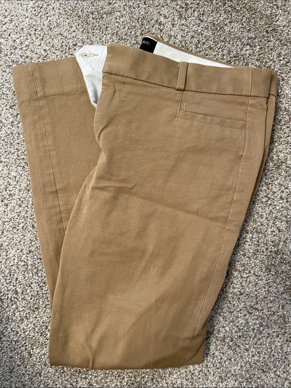 Banana Republic Women's Khaki Tan Sloan Pants